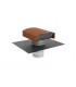 Metal roof covering CTM 160 tile- ANJOS - 6007