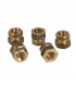 Fitting olive straight tube 12mm x tube- DIFF - 601612  - (X5)