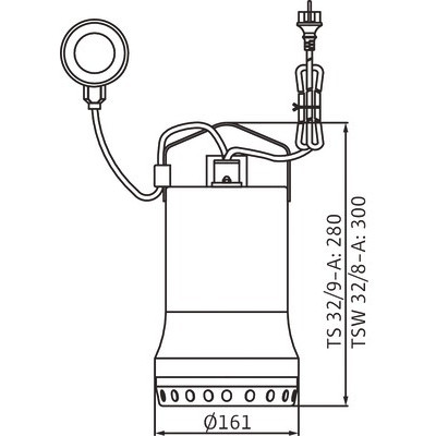 Pompe submersible TS 32/9-A- WILO - 6043943