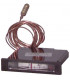 Rectangular, horizontal dial thermometer 20° +120°- DIFF - 606002