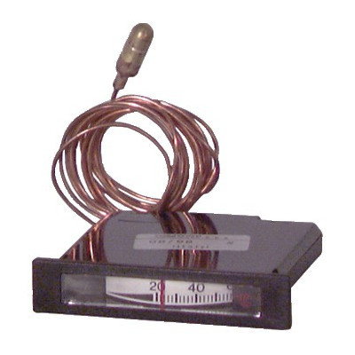 Thermomètre rectangulaire, capillaire 15- DIFF - 606002