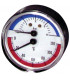 Manothermometer dial axial 0 120°c 0 4 bars ø63mm- DIFF - 606030