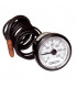 Thermomètre rond Ø 58mm, capillaire  900mm, 0/120°C- DIFF - 606041