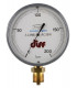 Manómetro redondo 0 a 200 bar Ø110mm M1/2"- DIFF - 606118