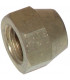 Brass cap flare fitting F1/4"- DIFF - 608161  - (X6)