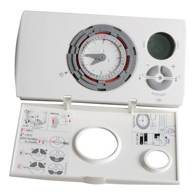 Programmable room thermostat hager 56512 - 230v- HAGER - 56512