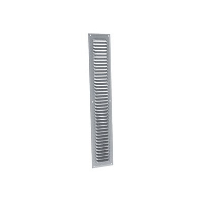 Rejilla con viseras de aluminio anodizado GA AN 140x240 GAM- ANJOS - 6674