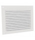 Rejilla con viseras de aluminio prelacada blanca GA BL 240X100- ANJOS - 6730