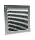 Rejilla con viseras de aluminio prelacada blanca GA BL 240x165 GAM- ANJOS - 6759