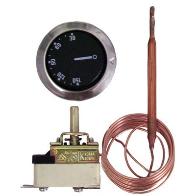 Acuastato con bulbo AB 224 L TU-F 30/90°- DIFF - 703411