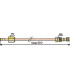 Alargador de termopar (L. 600 mm - conexión M9 x H9)- SIT - 0 218 101