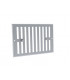 Rejilla obturable de aluminio anodizado GO AN 190x170- ANJOS - 7114