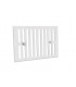 White pre-painted aluminium blanking grid GO BL 245 x 170- ANJOS - 7125