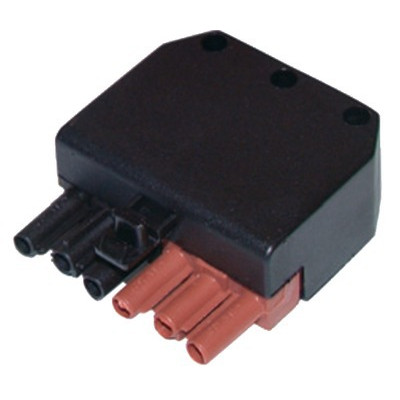 Connector female 6 poles- DIFF - 803002