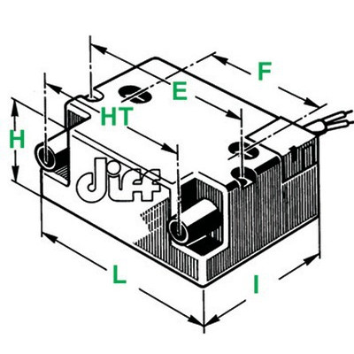 Transformador de encendido Kit EBI gasóleo- DIFF - 805600