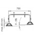 Support au sol pour groupe extérieur XL- DIFF - 806036