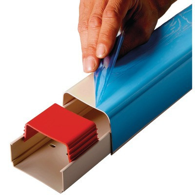 Canaleta 60x80 2m blanco crema 9001 en pelicula- DIFF - 806327  - (X8)
