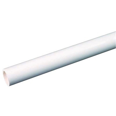 Tubo rígido de condensado 2m Ø20/18 pvc blanco- DIFF - 806339  - (X15)
