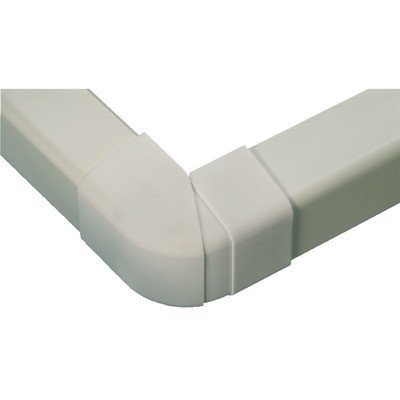 Angle extérieur réglable 60x45 blanc pur 9010- DIFF - 807417  - (X8)