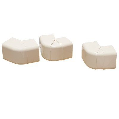 Adjustable external angle 60x80 cream-coloured 9001- DIFF - 807704  - (X6)