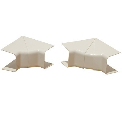 Angle intérieur réglable 60x80 blanc crè- DIFF - 807710  - (X4)