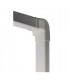 Angle vertical droit 60x80 blanc crème 9001- DIFF - 807715  - (X4)