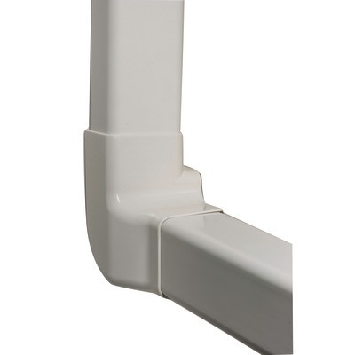 Angle vertical gauche 60x80 blanc crème 9001- DIFF - 807717  - (X4)