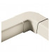 Courbe plane 60 x 80 blanc crème 9001- DIFF - 807722  - (X8)