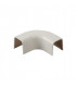 Courbe plane goulotte condensat blanc- DIFF - 807723  - (X20)