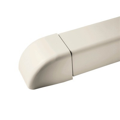 Embout 60x80 blanc crème 9001- DIFF - 807729  - (X9)