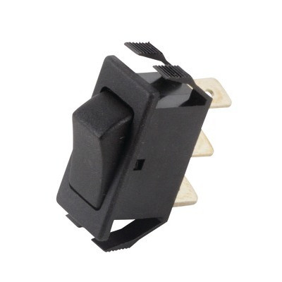 Interrupteur inverseur unipolaire noir/noir- GEMINOX - 87168079490