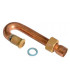Racor codo a 180° CU 14- DIFF - 90104