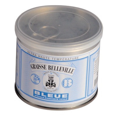 Graisse graphitée d'étanchéité HT bleue- GRAISSE BELLEVILLE - GB050B