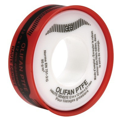 Ruban pour l'étanchéité OLIFAN PTFE HAUT- GEB - 815153  - (X10)
