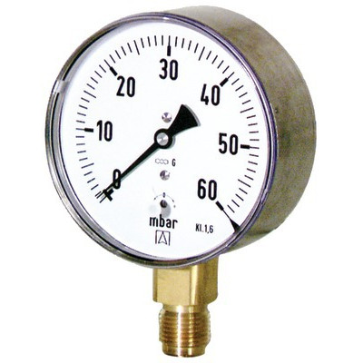 Manómetro de inspector de 0 a 60 mbar- DIFF - 901480