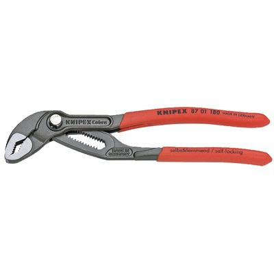 Alicate Cobra Longitud: 180mm- KNIPEX - 87 01 180