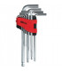 Llave 6 caras esférica (8 udes)- KS TOOLS - 151.5000  - (X8)