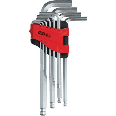 Llave 6 caras esférica (8 udes)- KS TOOLS - 151.5000  - (X8)