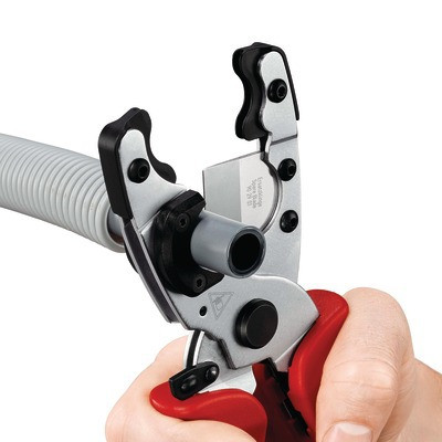 Pipe cutter for composite pipes and protective tubes- KNIPEX - 90 25 20