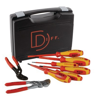 Mallette indispensable outillage 8 pièces- KNIPEX - 902515