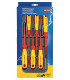 Conjunto de 6 tornilladores vde phillips / pozidriv- KNIPEX - 00 20 12 V03