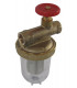 Filtro 1 conducto con válvula de corte HH3/8"- OVENTROP - 2123103+2127700