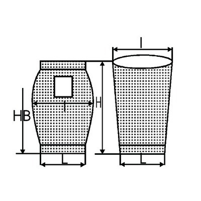 Sac d'aspirateur- DIFF - 904100  - (X10)