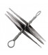 Deshollinador acero templado con 2 anillos Ø 250- DIFF - 904298