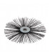 Cepillo plano de nylon alta temperatura Ø 200mm- DIFF - 904583