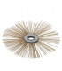 Flat roller brush PEEK Ø 100mm- DIFF - 904585