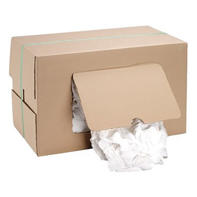 Cartón de trapo de algodón blanco 10kg- COBIC - 904716
