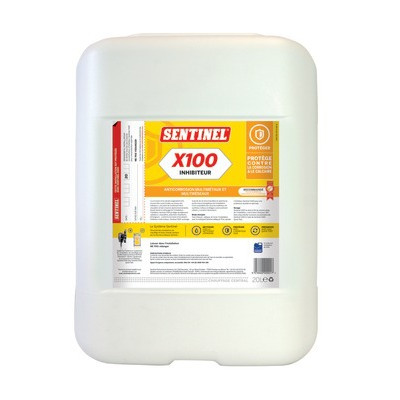 Inhibiteur X100 - 1 bidon de 20l- SENTINEL - X100L-20L-EXP