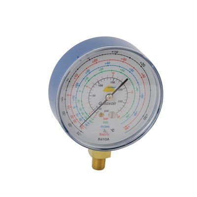 Manómetro Ø 80mm BP CLIM -1 a 20 bars- GALAXAIR - 811-C-N