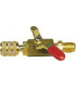 Válvula roja M1/4" x H1/4"- GALAXAIR - SA-14M14F-R